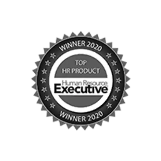 Winner 2020. Top HR Product, Human Resource Executive.