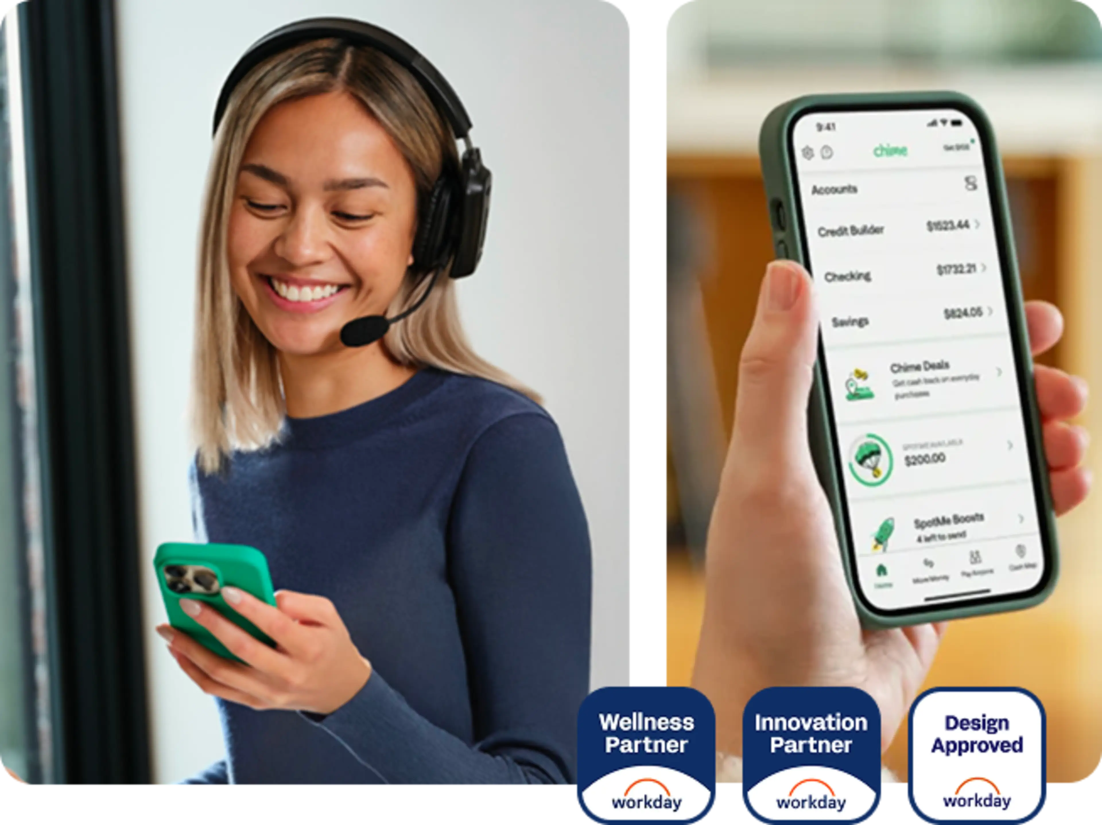 Wellness Partner, Innovation Partner, Design Approved