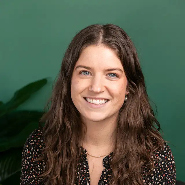 A headshot of Jaime McDougall