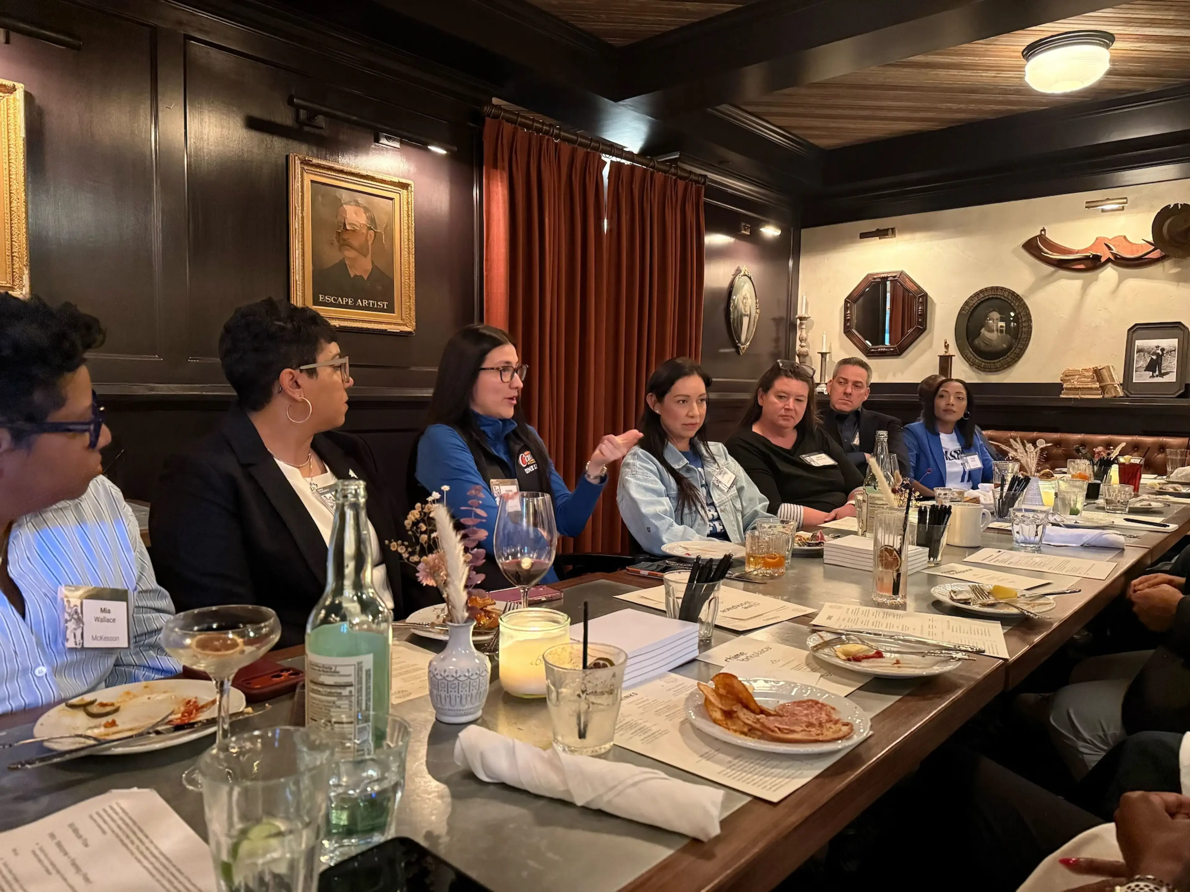 HR and Operations leaders discussing AI and frontline-worker productivity with Chime Workplace and Peter Czimback, an advisor to Palantir.