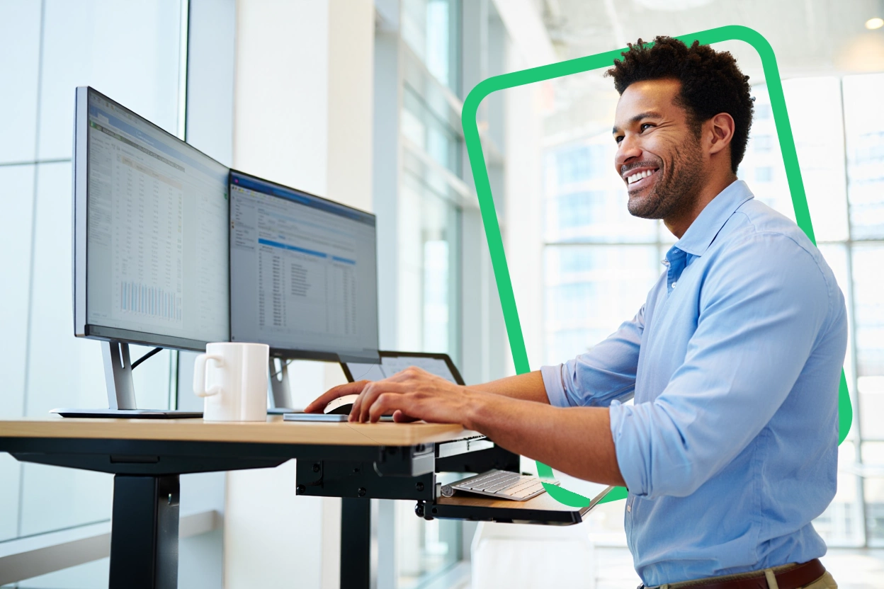 HR and payroll professionals reviewing payroll software integration, illustrating collaboration between payroll systems, employees, and financial technology.