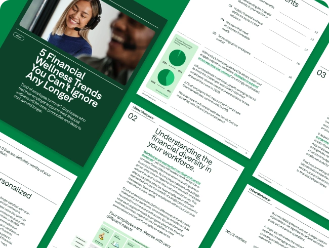 Financial wellness eBook from Chime Workplace