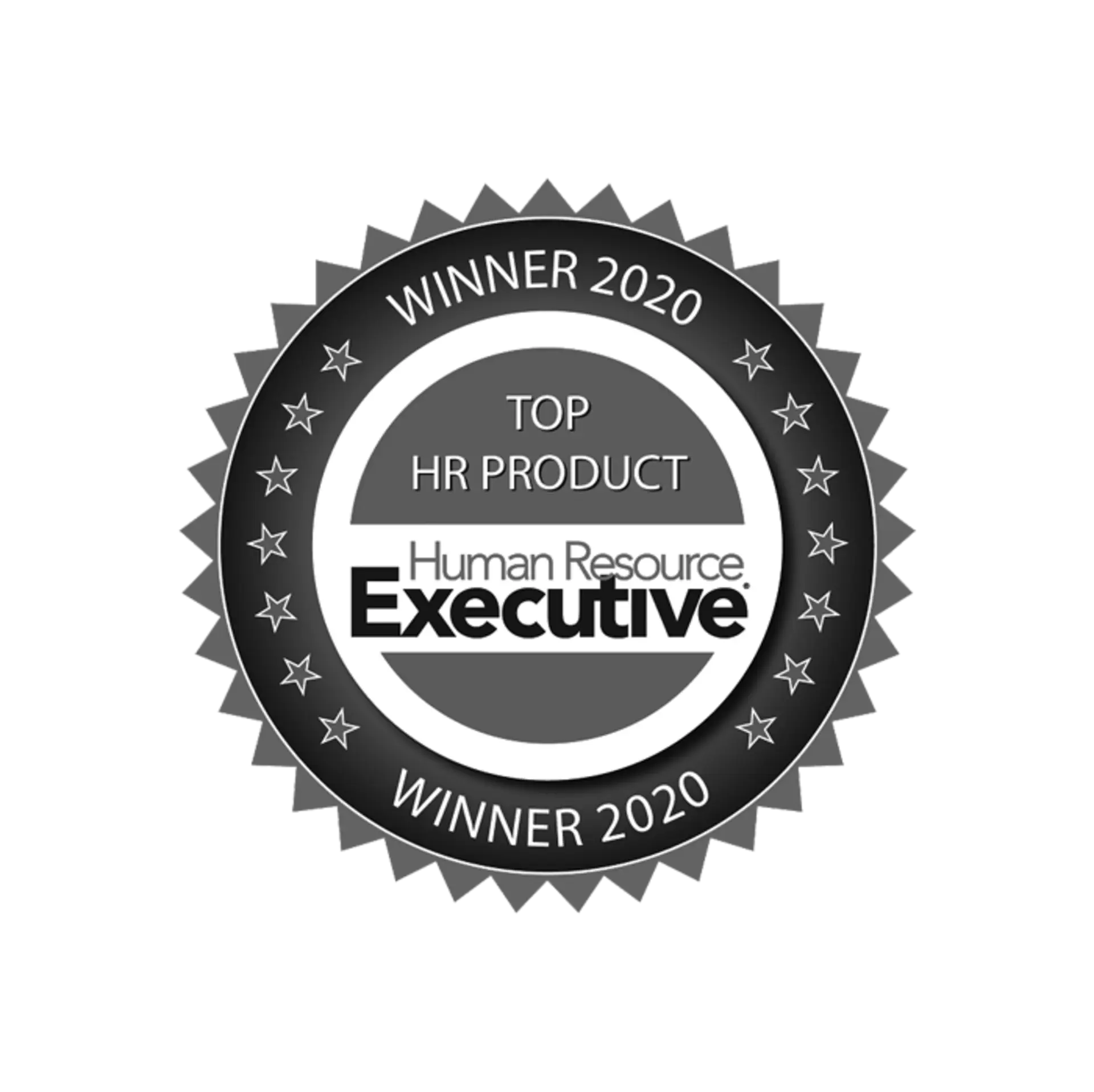 Human Resource Executive 2020 Winner award.