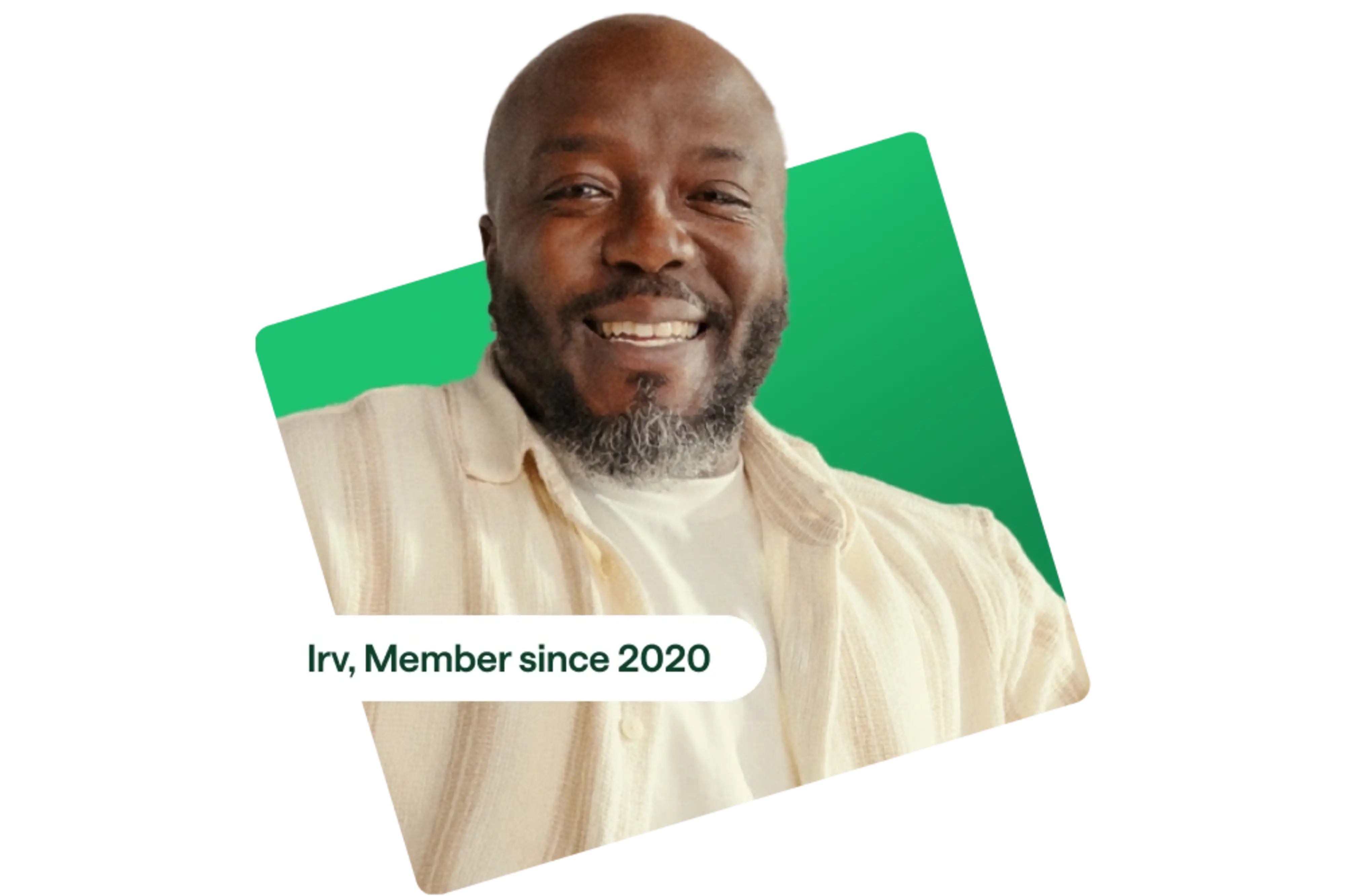 Irv, member since 2020