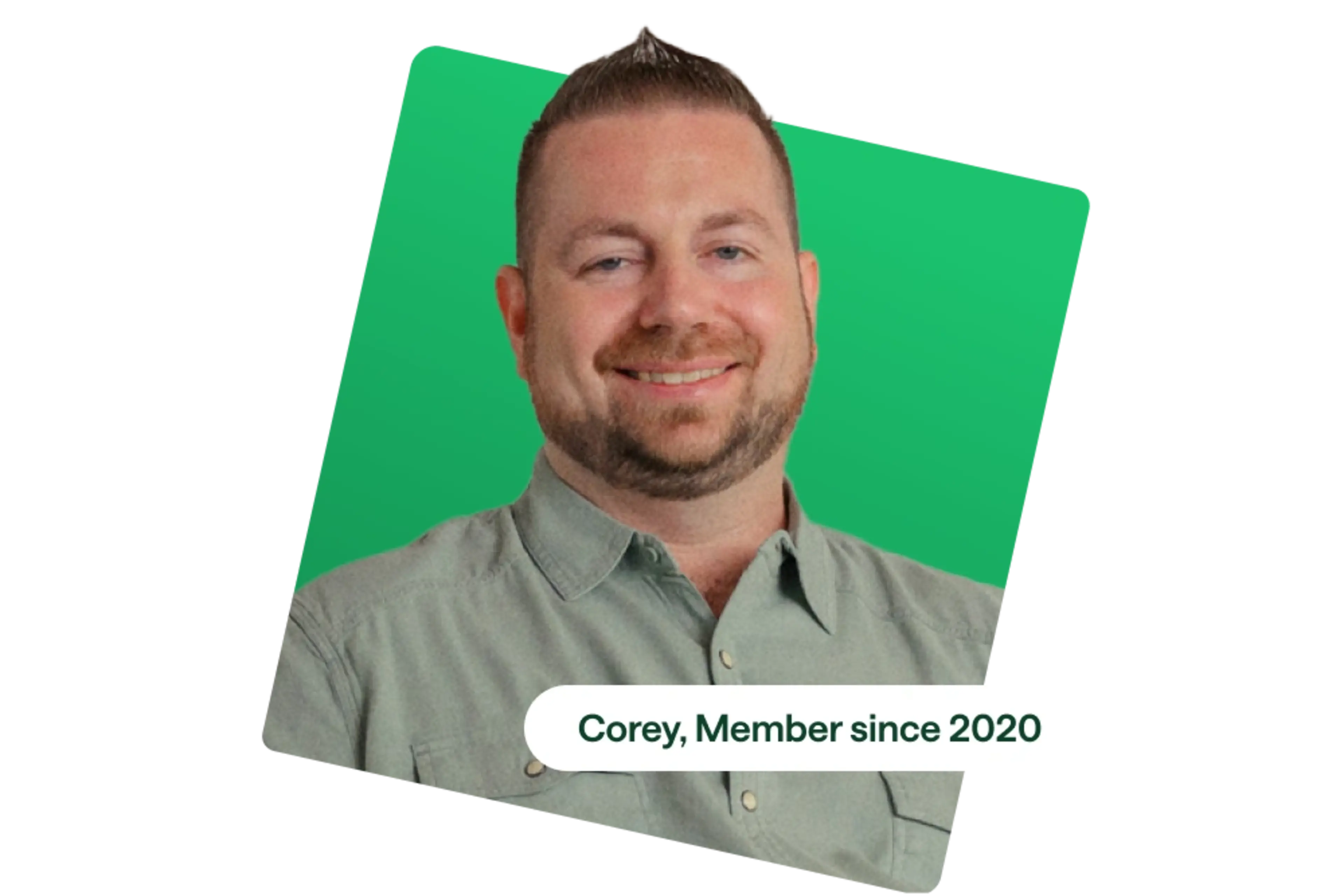 Corey, member since 2020.