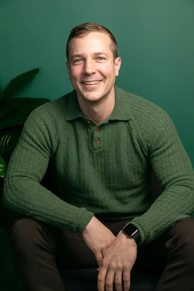 A headshot of Josh Jackson
